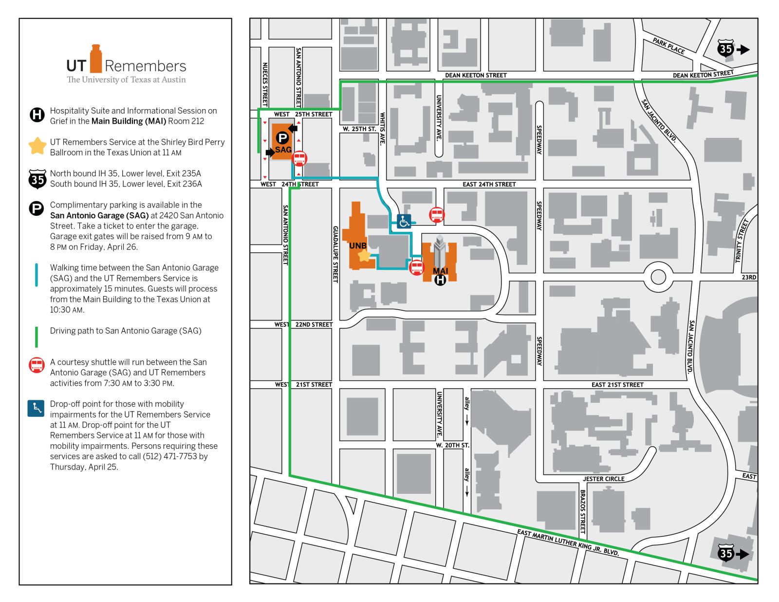 UT Remembers Map: Final